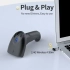 GTCODESTAR X-9700L 2D Wireless Barcode Scanner